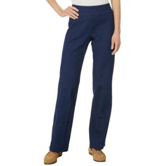 Krazy Larry Pull on Denim Pants Size 14 Style P607 Stretch Stretch Leg NWT Jean - Picture 13 of 13